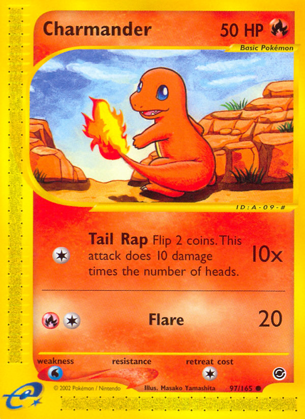 Charmander (97/165) [Expedition: Base Set] - Comfy Hobbies
