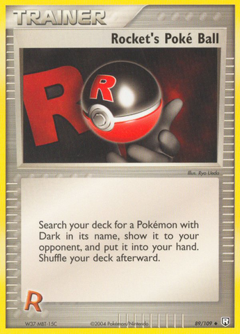 Rocket's Poke Ball (89/109) [EX: Team Rocket Returns] - Comfy Hobbies