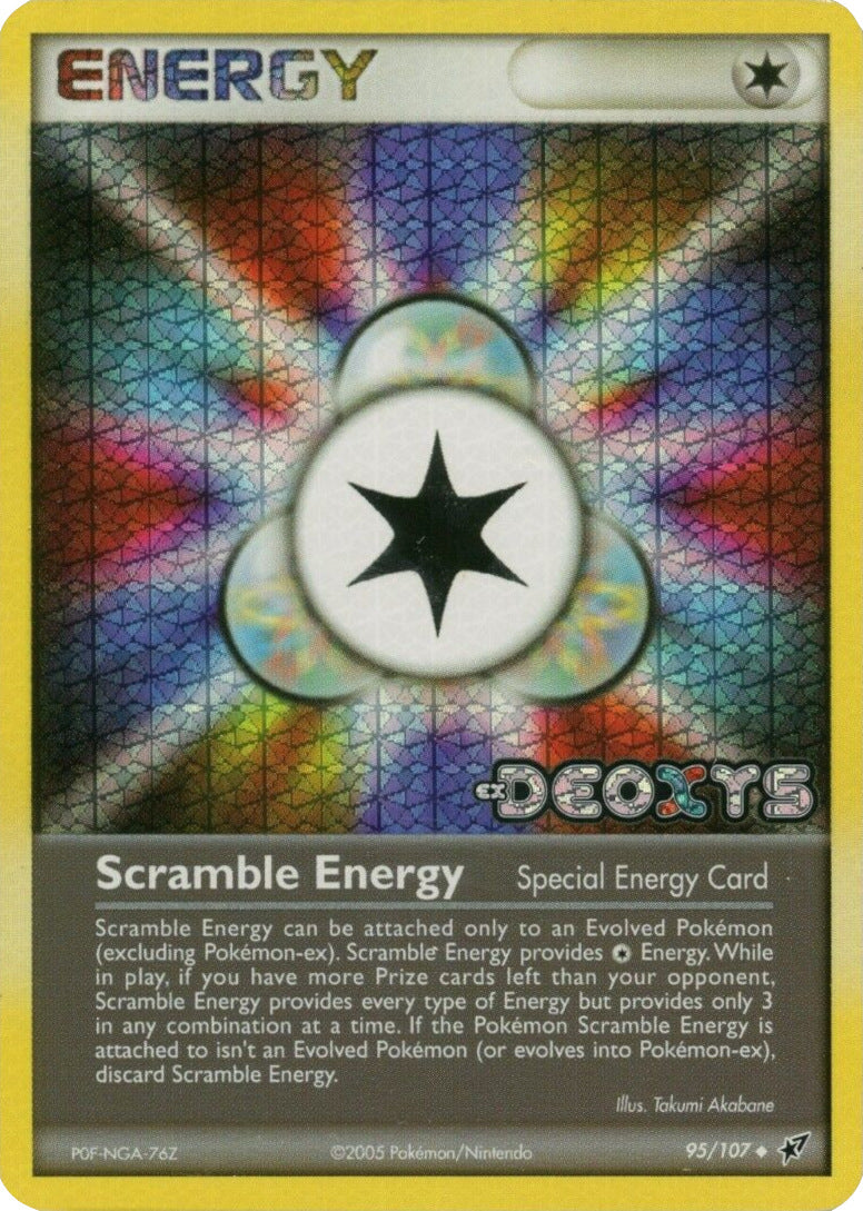 Scramble Energy (95/107) (Stamped) [EX: Deoxys] - Comfy Hobbies