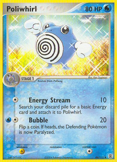 Poliwhirl (46/112) [EX: FireRed & LeafGreen] - Comfy Hobbies