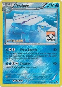 Avalugg (31/106) (League Promo 4th Place) [XY: Flashfire] - Comfy Hobbies