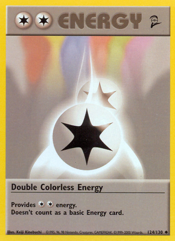 Double Colorless Energy (124/130) [Base Set 2] - Comfy Hobbies