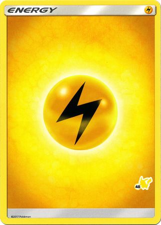 Lightning Energy (Pikachu Stamp #48) [Battle Academy 2020] - Comfy Hobbies