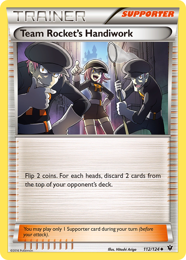 Team Rocket's Handiwork (112/124) [XY: Fates Collide] - Comfy Hobbies