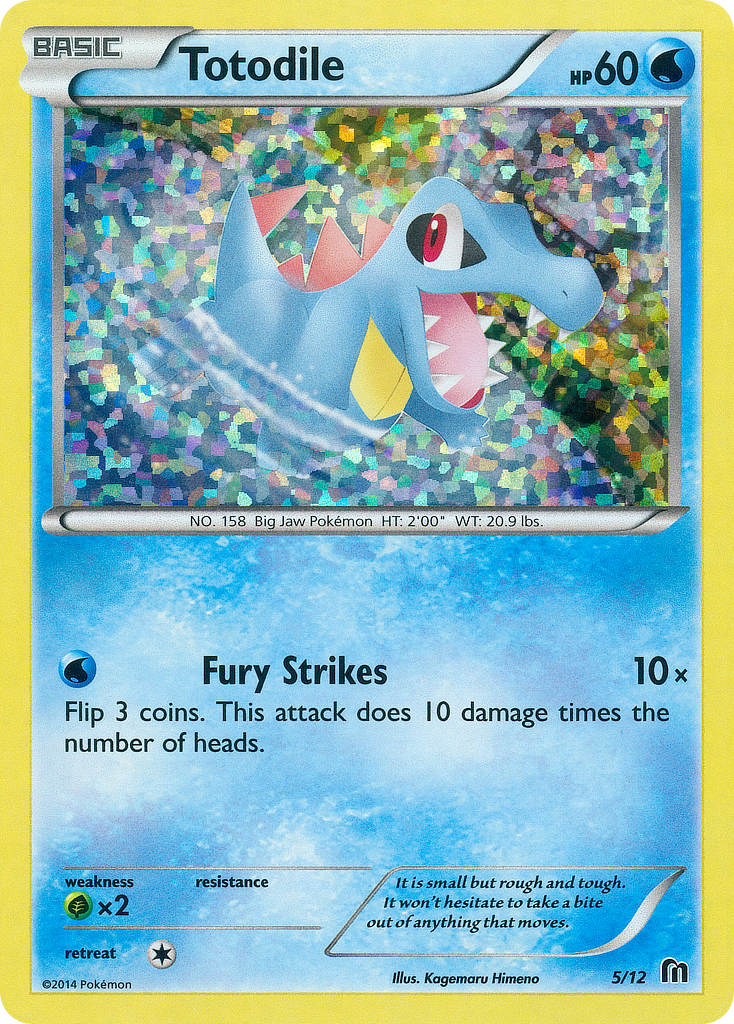 Totodile (5/12) [McDonald's Promos: 2016 Collection] - Comfy Hobbies