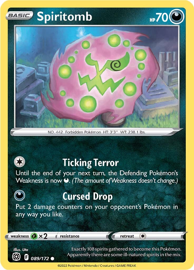 Spiritomb (089/172) [Sword & Shield: Brilliant Stars] - Comfy Hobbies