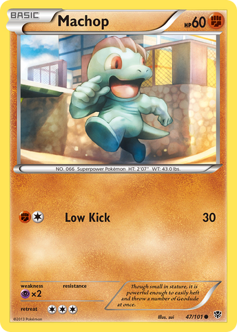 Machop (47/101) [Black & White: Plasma Blast] - Comfy Hobbies