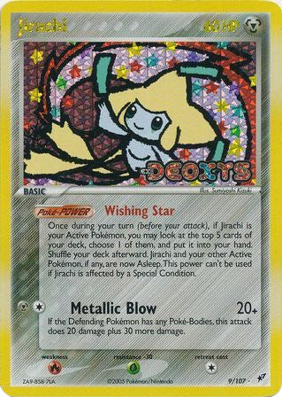 Jirachi (9/107) (Stamped) [EX: Deoxys] - Comfy Hobbies