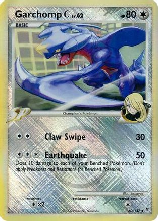 Garchomp C (60/147) (League Promo) [Platinum: Supreme Victors] - Comfy Hobbies