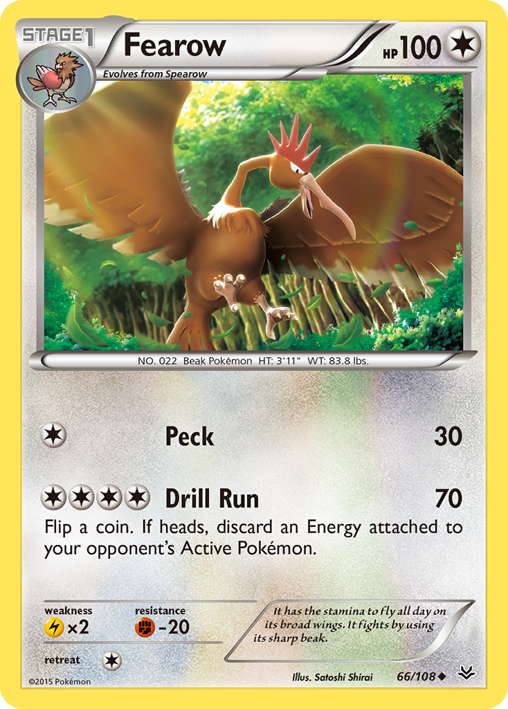 Fearow (66/108) [XY: Roaring Skies] - Comfy Hobbies