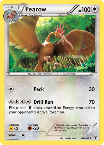 Fearow (66/108) [XY: Roaring Skies] - Comfy Hobbies