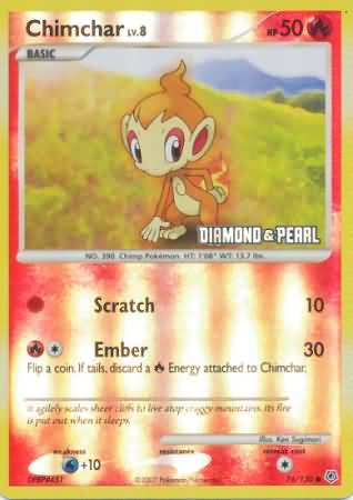 Chimchar (76/130) [Burger King Promos: 2008 Collection] - Comfy Hobbies