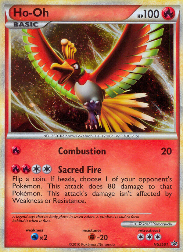 Ho-Oh (HGSS01) [HeartGold & SoulSilver: Black Star Promos] - Comfy Hobbies