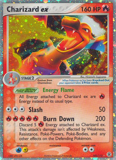 Charizard ex (105/112) [EX: FireRed & LeafGreen] - Comfy Hobbies