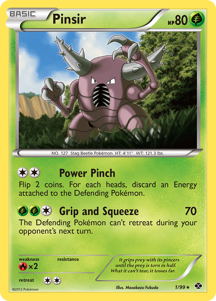 Pinsir (1/99) [Black & White: Next Destinies] - Comfy Hobbies
