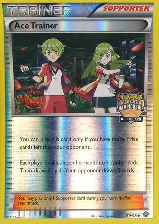 Ace Trainer (69/98) (Regional Championship Promo) [XY: Ancient Origins] - Comfy Hobbies