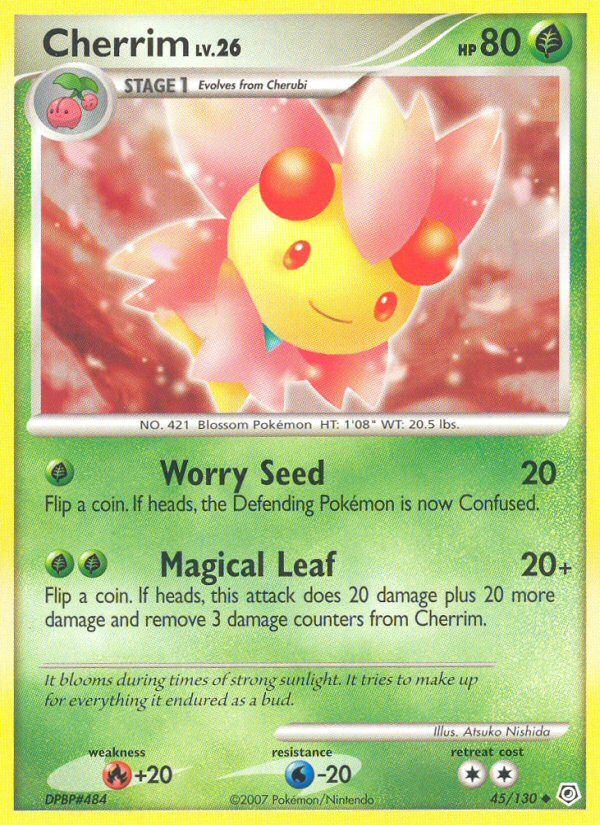 Cherrim (45/130) [Diamond & Pearl: Base Set] - Comfy Hobbies