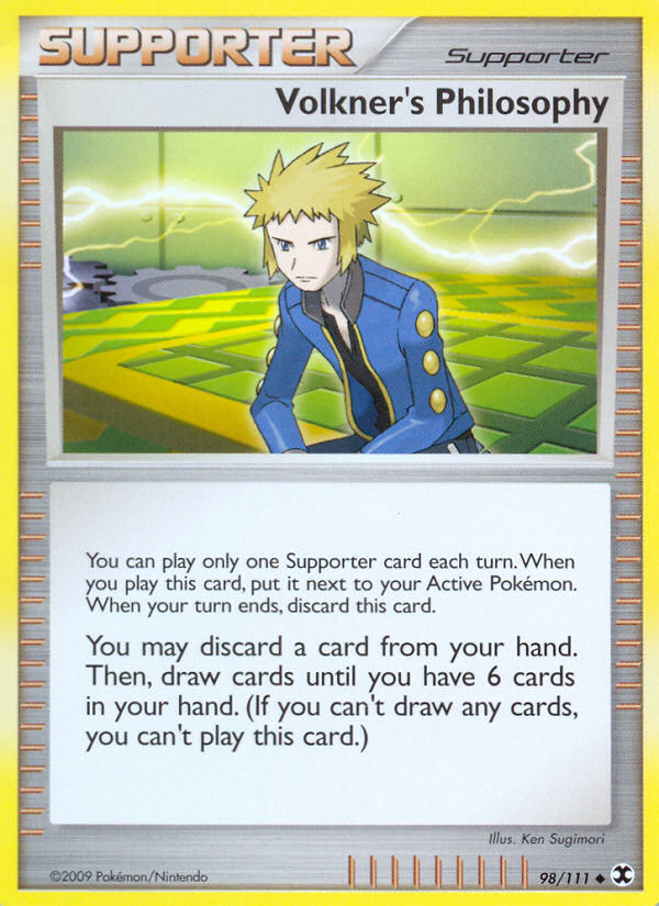 Volkner's Philosophy (98/111) [Platinum: Rising Rivals] - Comfy Hobbies