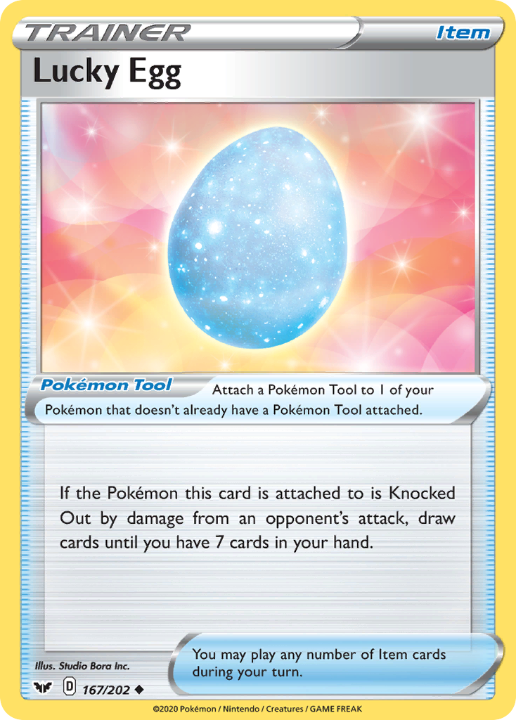 Lucky Egg (167/202) [Sword & Shield: Base Set] - Comfy Hobbies