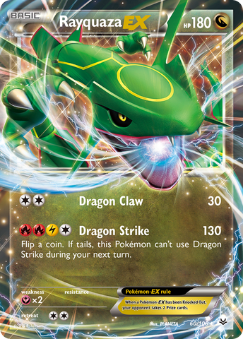 Rayquaza EX (60/108) [XY: Roaring Skies] - Comfy Hobbies