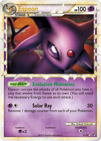 Espeon (81/90) [HeartGold & SoulSilver: Undaunted] - Comfy Hobbies