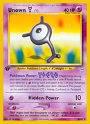 Unown [Y] (40/64) [Neo Revelation 1st Edition] - Comfy Hobbies