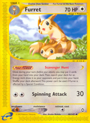 Furret (48/147) [Aquapolis] - Comfy Hobbies