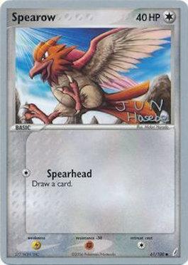 Spearow (61/100) (Flyvees - Jun Hasebe) [World Championships 2007] - Comfy Hobbies