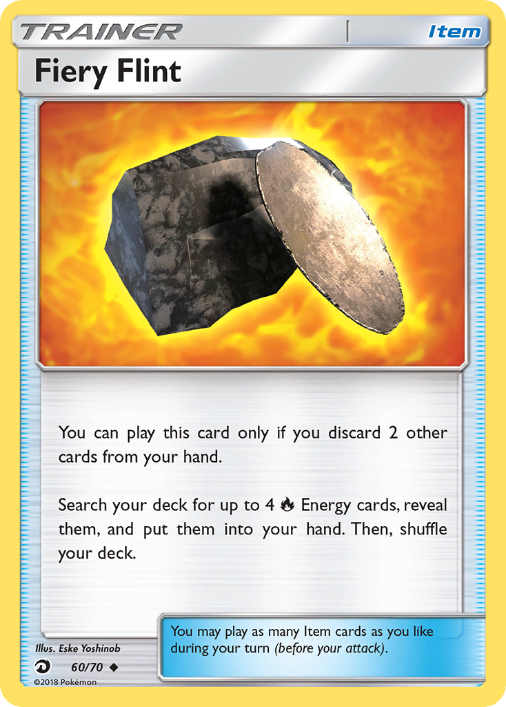 Fiery Flint (60/70) [Sun & Moon: Dragon Majesty] - Comfy Hobbies