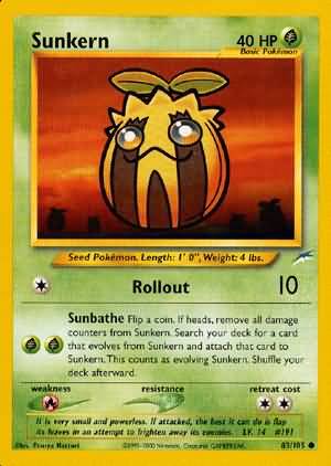 Sunkern (83/105) [Neo Destiny Unlimited] - Comfy Hobbies