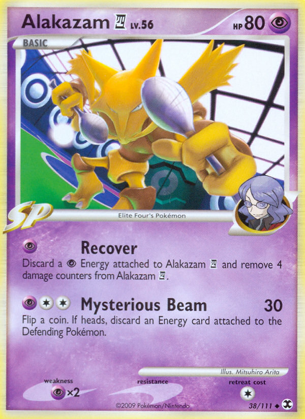 Alakazam (38/111) [Platinum: Rising Rivals] - Comfy Hobbies