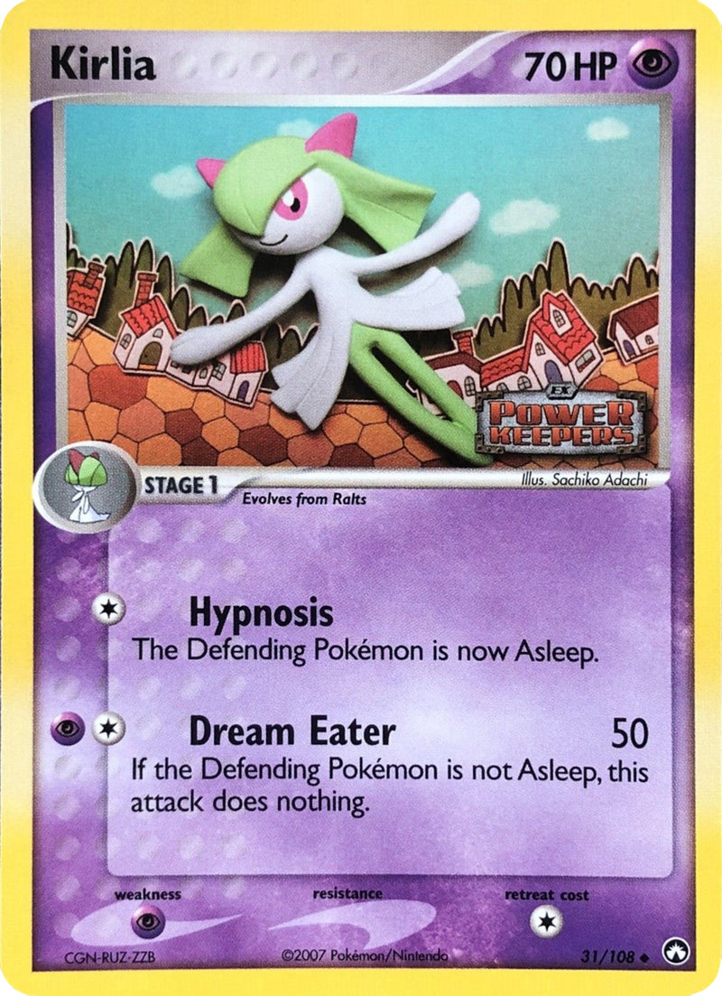 Kirlia (31/108) (Stamped) [EX: Power Keepers] - Comfy Hobbies