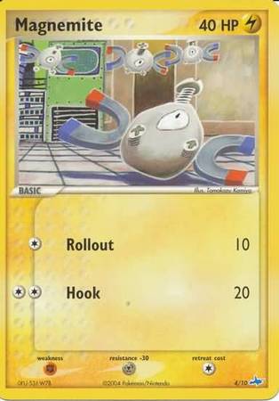 Magnemite (4/10) [EX: Trainer Kit - Latios] - Comfy Hobbies