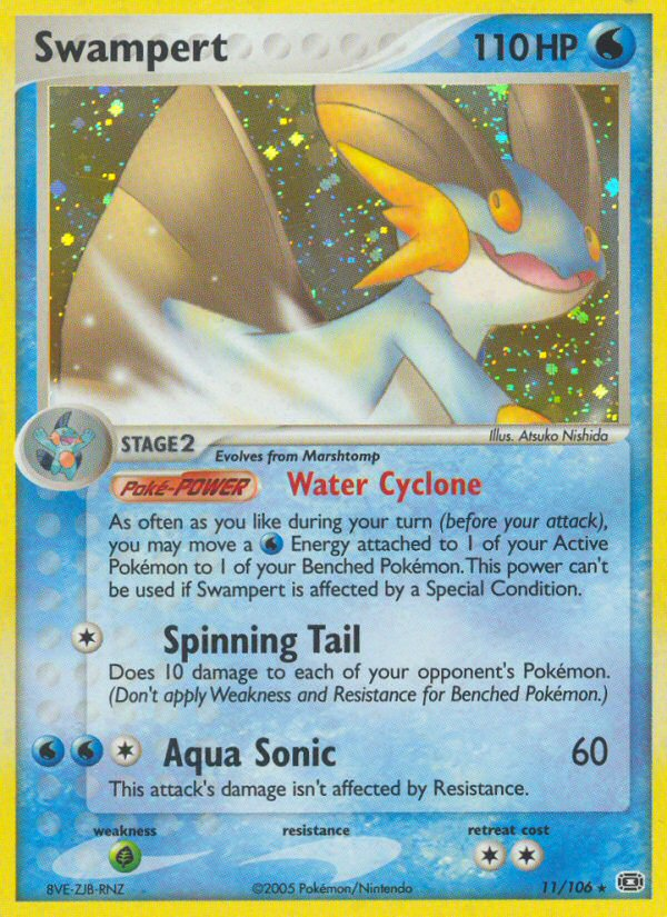 Swampert (11/106) [EX: Emerald] - Comfy Hobbies