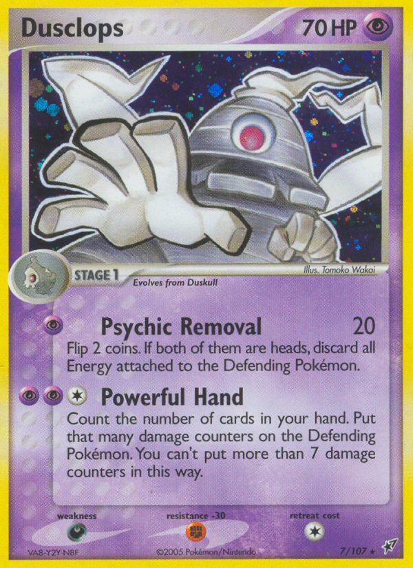 Dusclops (7/107) [EX: Deoxys] - Comfy Hobbies