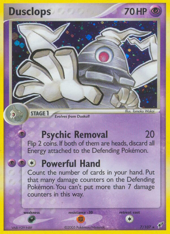 Dusclops (7/107) [EX: Deoxys] - Comfy Hobbies