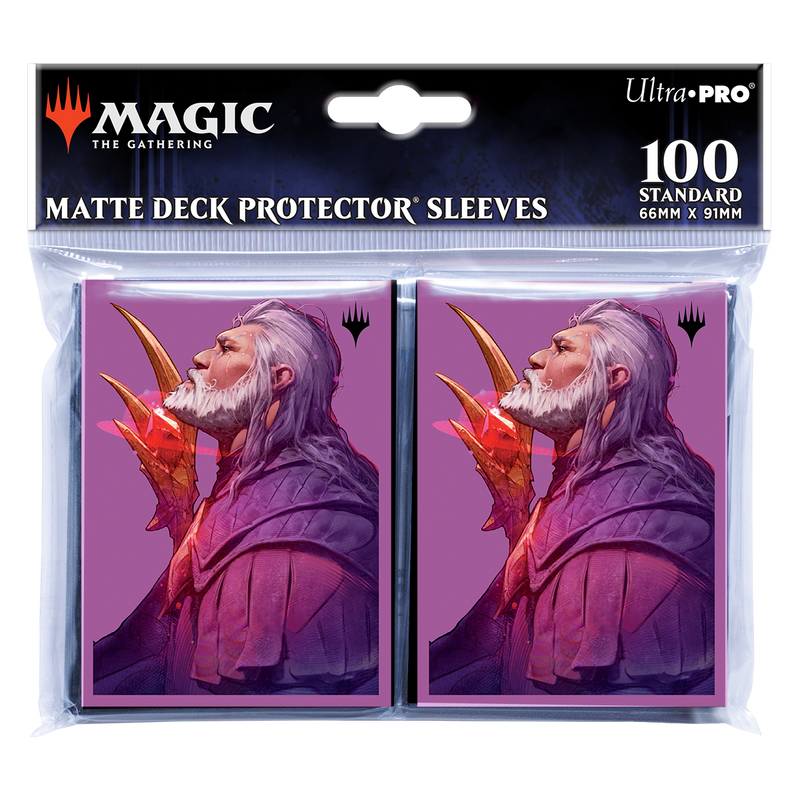 Ultra PRO: Standard 100ct Sleeves - Commander Masters (Urza, Lord High Artificer) - Comfy Hobbies