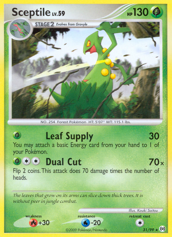 Sceptile (31/99) [Platinum: Arceus] - Comfy Hobbies