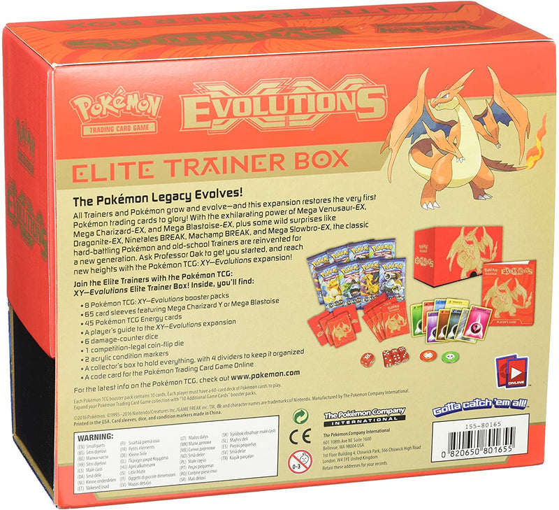 XY: Evolutions - Elite Trainer Box (Mega Charizard) - Comfy Hobbies