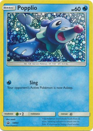 Popplio (SM03) (General Mills Promo) [Sun & Moon: Black Star Promos] - Comfy Hobbies