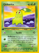 Chikorita (53/111) [Neo Genesis 1st Edition] - Comfy Hobbies