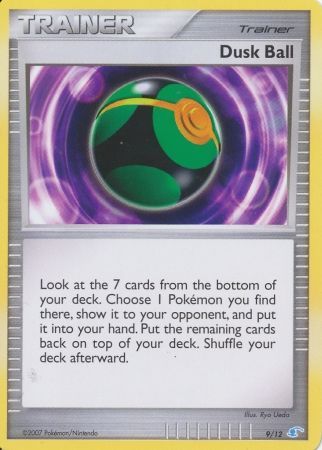 Dusk Ball (9/12) [Diamond & Pearl: Trainer Kit - Manaphy] - Comfy Hobbies