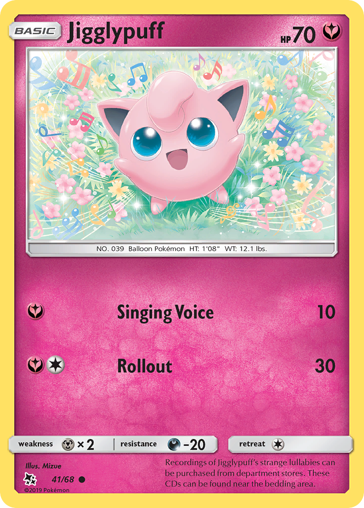Jigglypuff (41/68) [Sun & Moon: Hidden Fates] - Comfy Hobbies