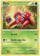 Paras (76/123) [HeartGold & SoulSilver: Base Set] - Comfy Hobbies