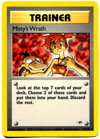 Misty's Wrath (114/132) [Gym Heroes Unlimited] - Comfy Hobbies