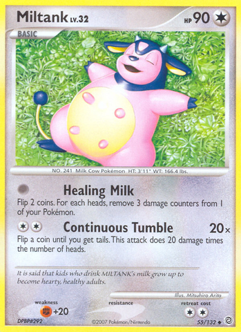 Miltank (55/132) [Diamond & Pearl: Secret Wonders] - Comfy Hobbies