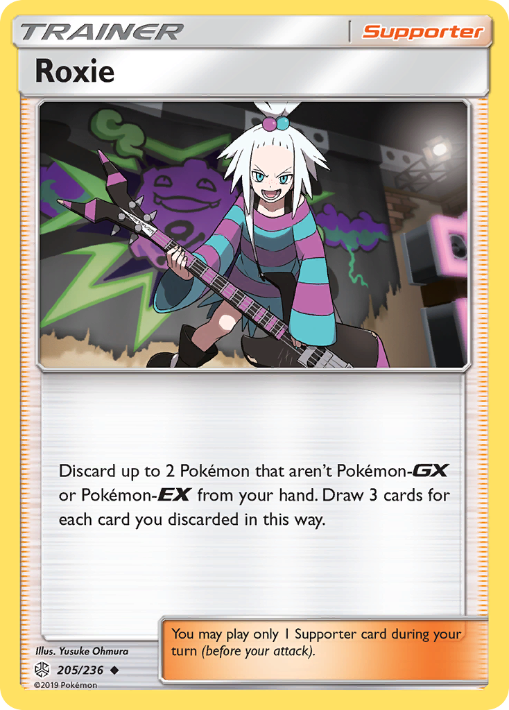 Roxie (205/236) [Sun & Moon: Cosmic Eclipse] - Comfy Hobbies