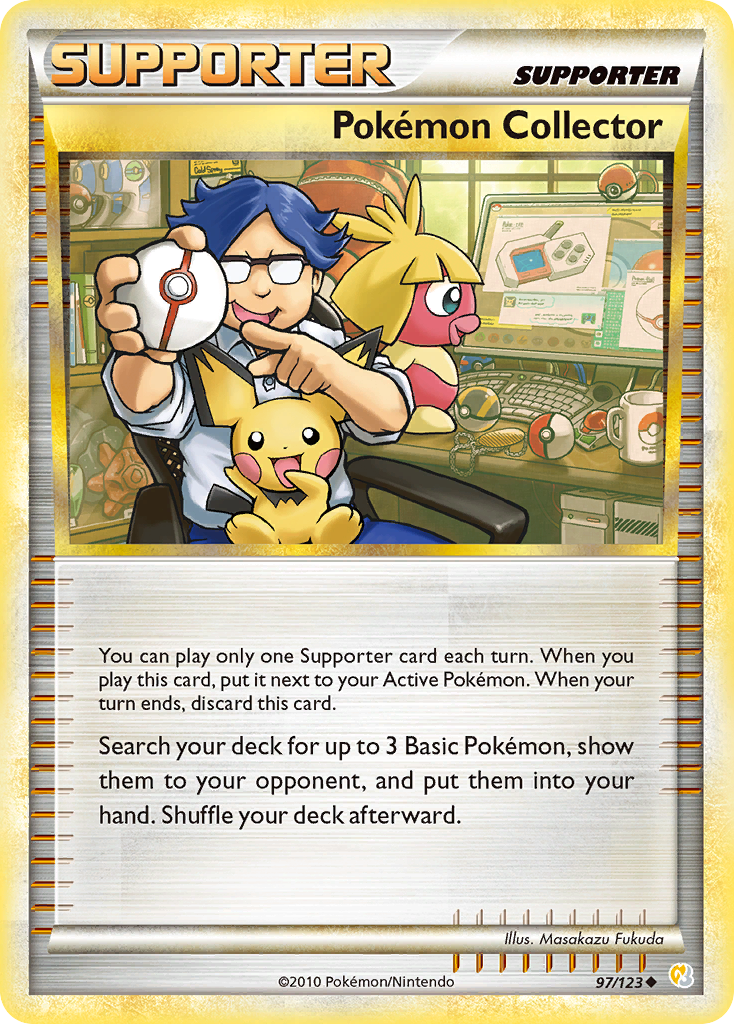Pokemon Collector (97/123) [HeartGold & SoulSilver: Base Set] - Comfy Hobbies