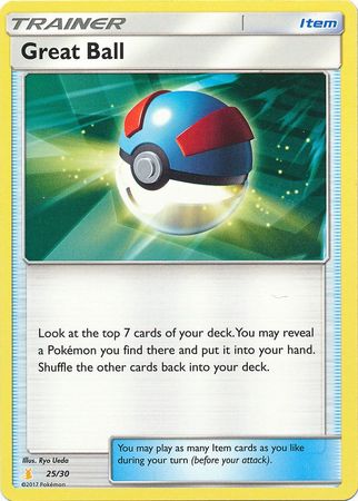 Great Ball (25/30) [Sun & Moon: Trainer Kit - Alolan Raichu] - Comfy Hobbies