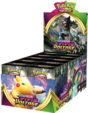 Sword & Shield: Vivid Voltage - Build & Battle Display - Comfy Hobbies